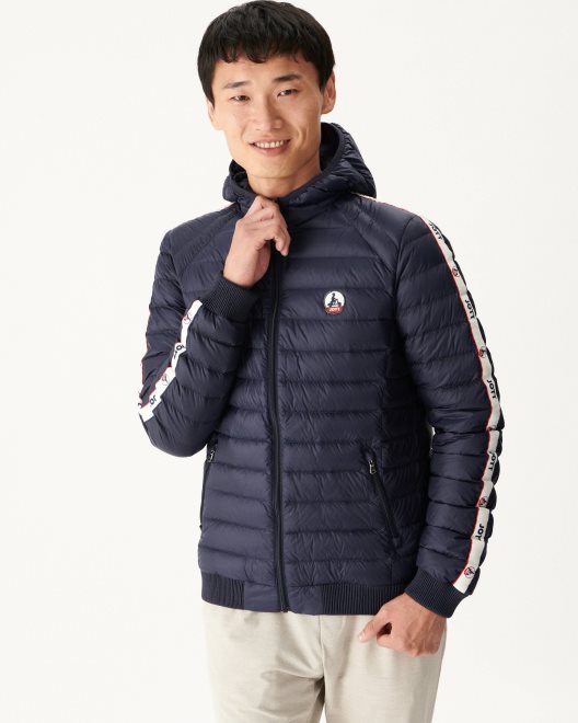 Jott καινούργιο σε θαλάσσιο μπουφάν με κουκούλα Colin