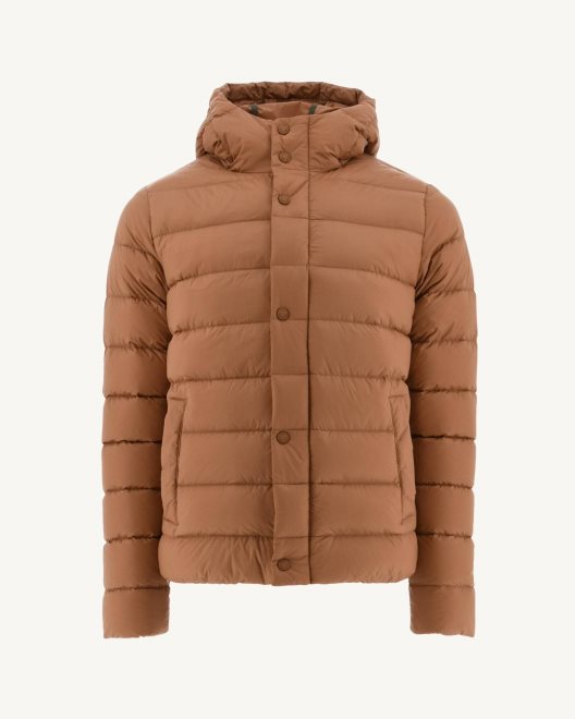 καμηλό Jorge με κουκούλα Puffer Jacket Jott New In
