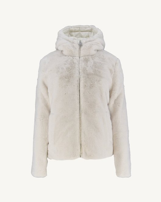 ακραίο κρύο αναστρέψιμο πουπουλένιο Blanc Gala Jott New In