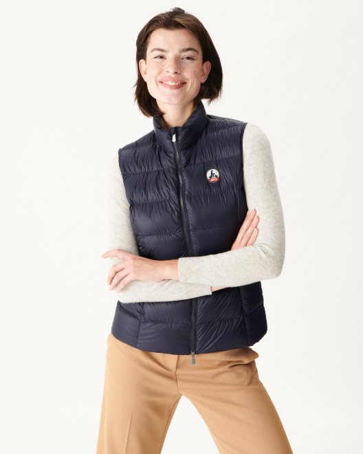 εξαιρετικά κρύο αμάνικο πουπουλένιο μπουφάν Marine Sab Jott New In