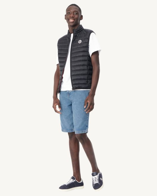 μαύρο αμάνικο πουπουλένιο μπουφάν Tom Jott New In