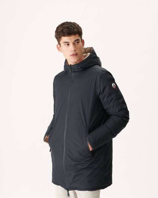 μαύρο/μπεζ αναστρέψιμο ανοιχτό τζάκετ Amsterdam Jott New In