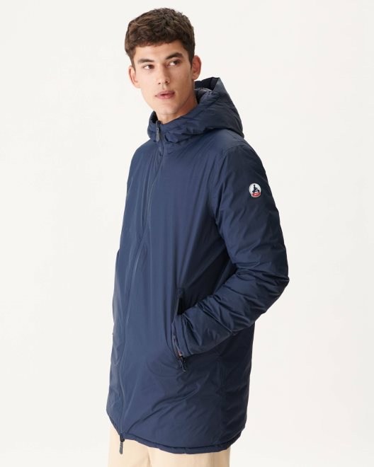Jott νέο σε ναυτικό αναστρέψιμο ελαφρύ Puffer Jacket Άμστερνταμ